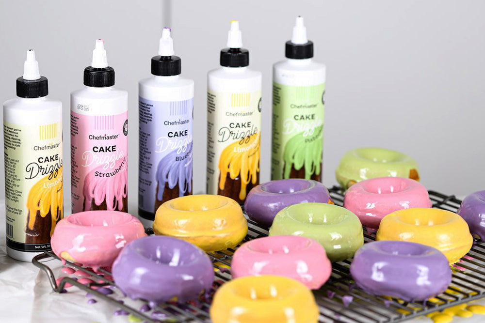 BAKE, DIP, DRIZZLE - BAKED DONUTS WITH CHEFMASTER FLAIR