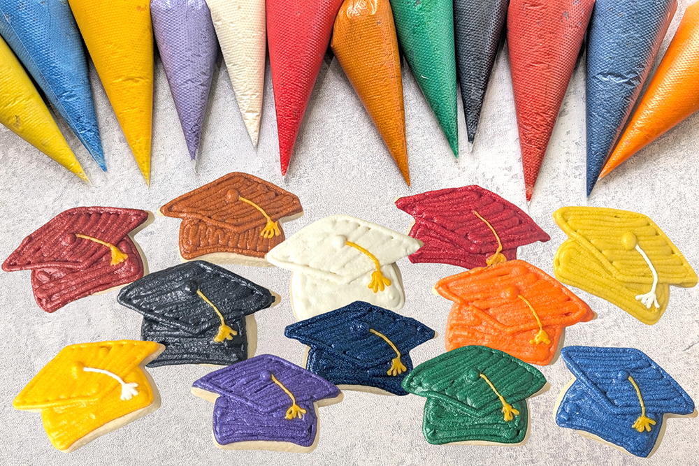 BUTTERCREAM COLOR PALETTE - GRADUATION