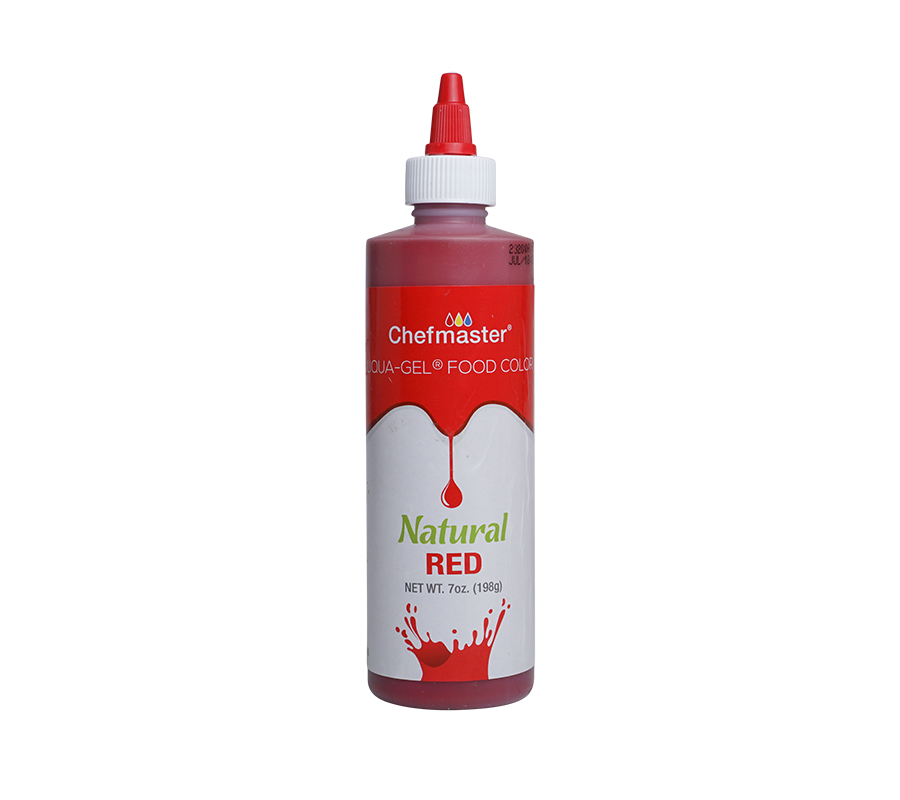 Natural Red Liqua-Gel® Liquid Food Coloring 7 oz.