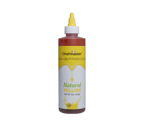 Natural Yellow Liqua-Gel® Liquid Food Coloring 9 oz.