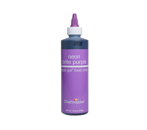 Neon Brite Purple Liqua-Gel® Liquid Food Coloring 10.5 oz.