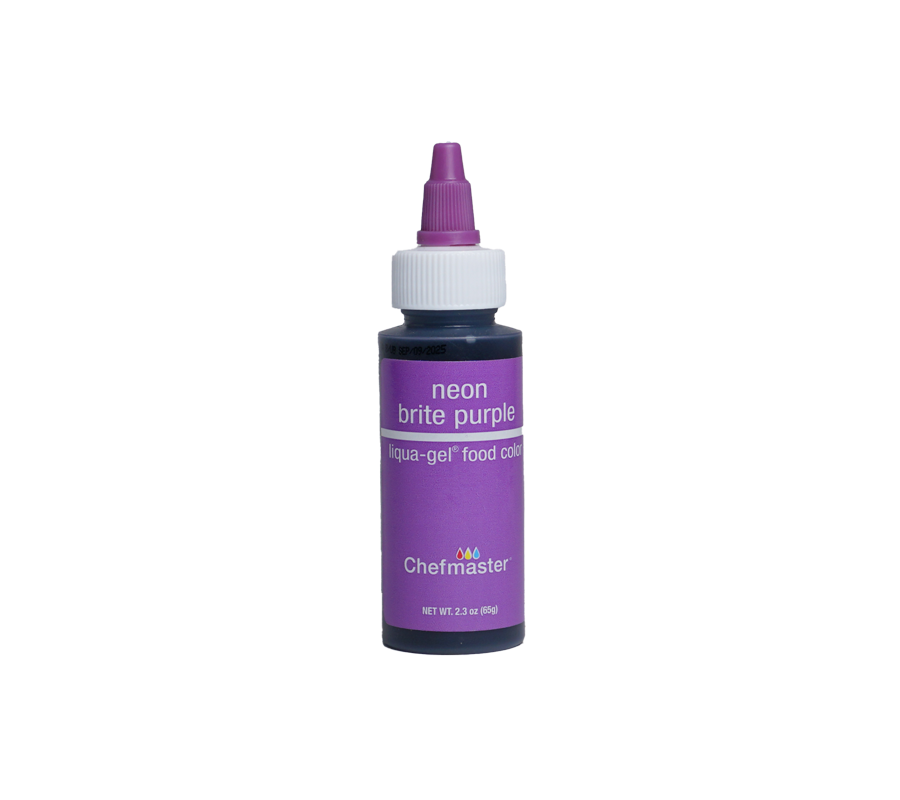 Neon Brite Purple Liqua-Gel® Liquid Food Coloring 2.3 oz Neon Brite Purple Liqua-Gel® Liquid Food Coloring 2.3 oz
