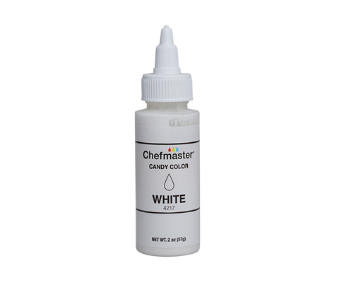 White Candy Color Oil-Dispersible Coloring 2 oz.