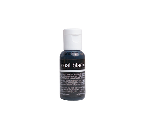 Coal Black Liqua-Gel® Liquid Food Coloring 0.7 oz.