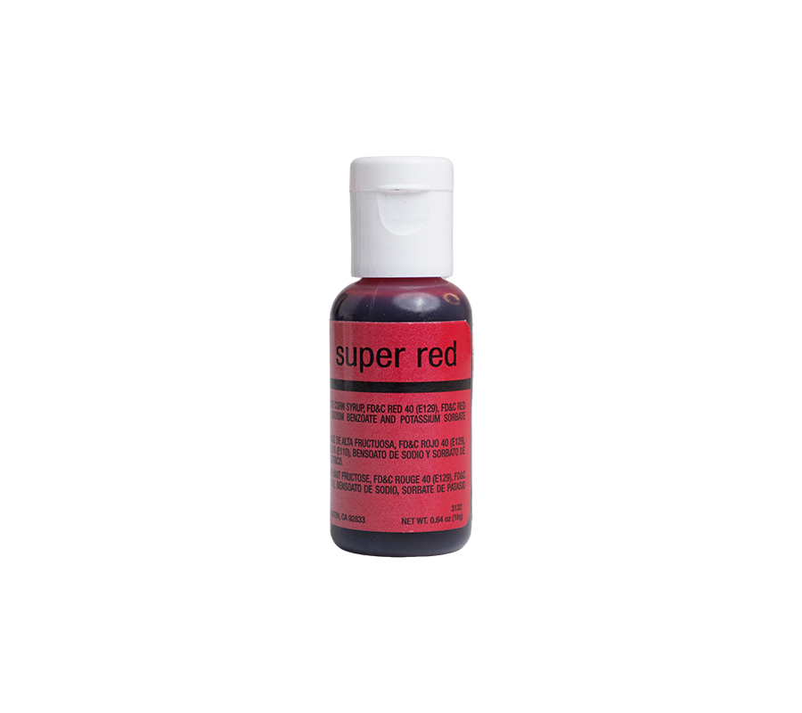 Super Red Airbrush Color 0.64 oz. – Chefmaster.com Super Red Airbrush Color 0.64 oz. – Chefmaster.com