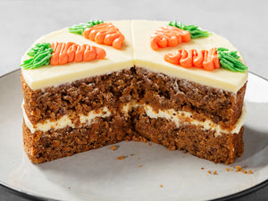 NUT FREE CARROT CAKE WITH PINEAPPLE