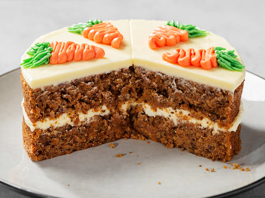 NUT FREE CARROT CAKE WITH PINEAPPLE
