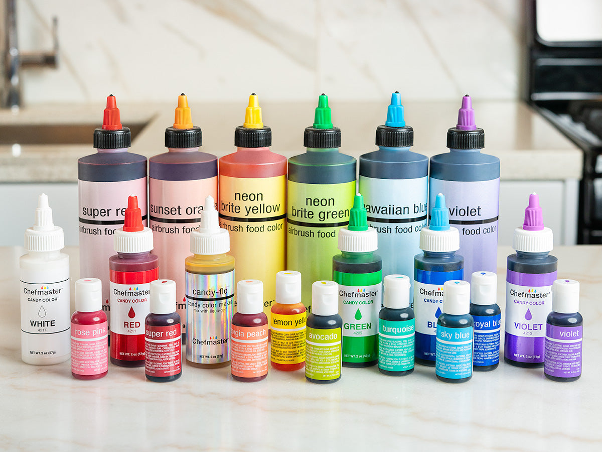 WHAT ARE THE DIFFERENT TYPES OF FOOD COLORING?