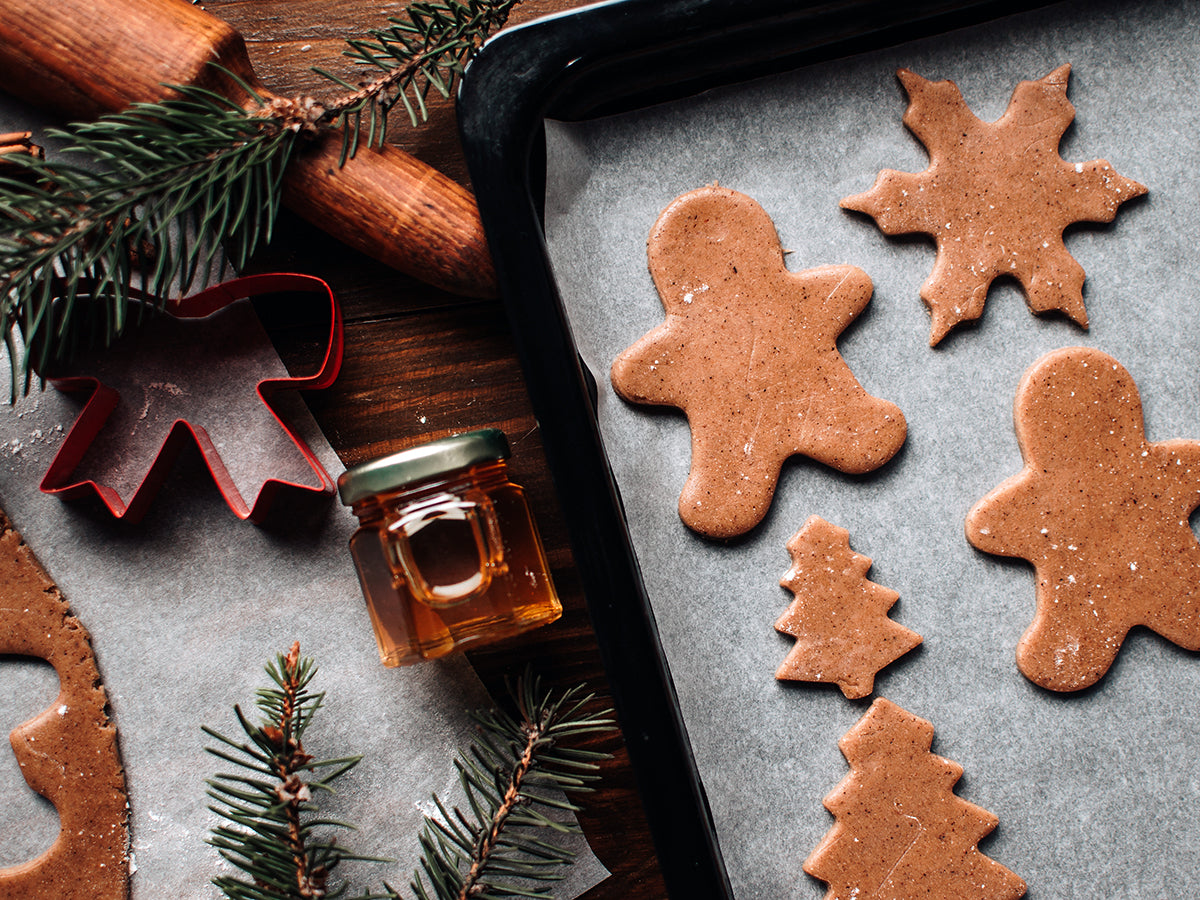 GINGERBREAD COOKIES WITH HONEY