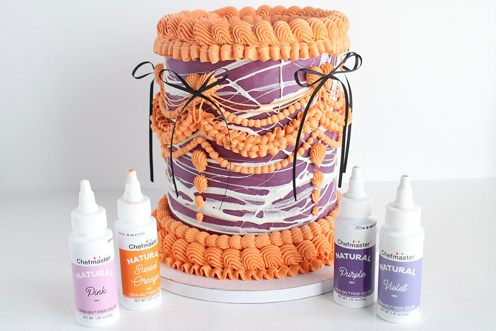 CUTEST SPIDER WEB VINTAGE HALLOWEEN-INSPIRED CAKE