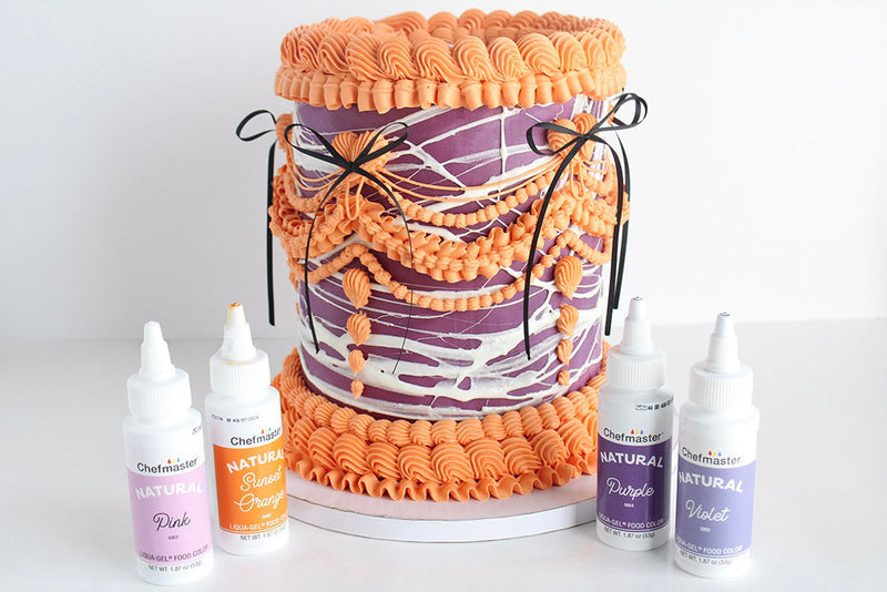 CUTEST SPIDER WEB VINTAGE HALLOWEEN-INSPIRED CAKE