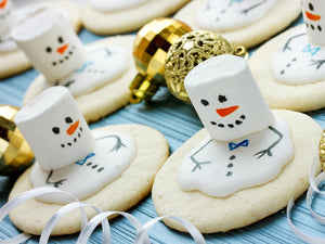 MELTING SNOWMAN COOKIES