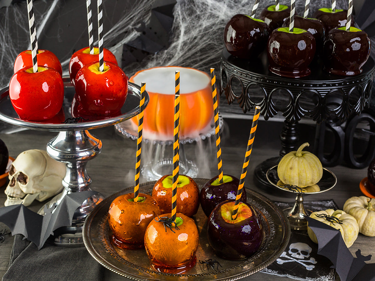 SPOOKY CANDY APPLES
