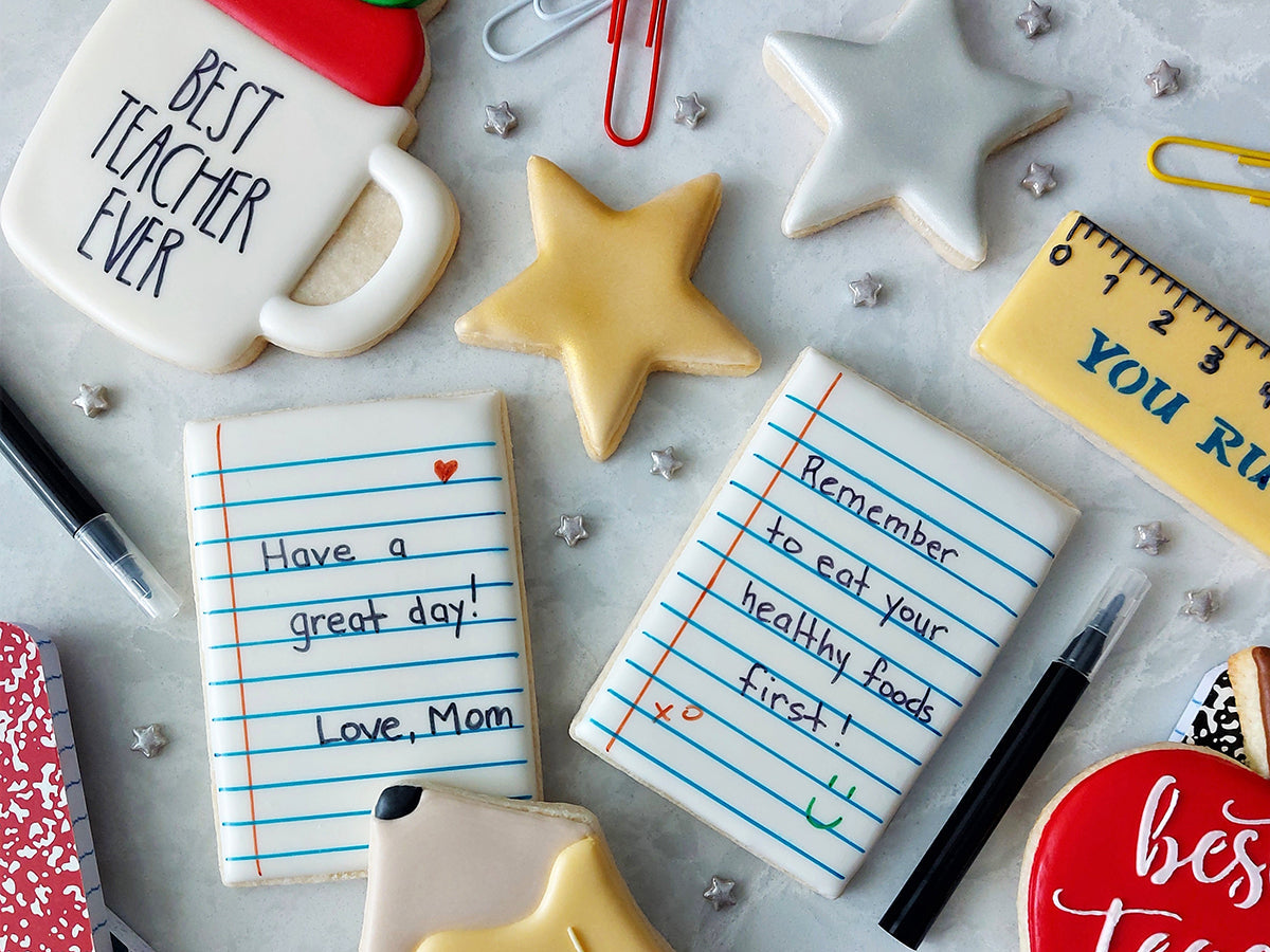 QUICK AND EASY DECORATING WITH EDIBLE FOOD MARKERS