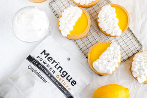 CLASSIC LEMON TARTLETS WITH FLUFFY MERINGUE