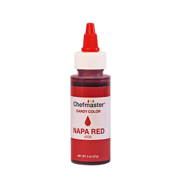 Candy Color Napa Red .64oz — Oil Based Food Coloring – Chefmaster.com
