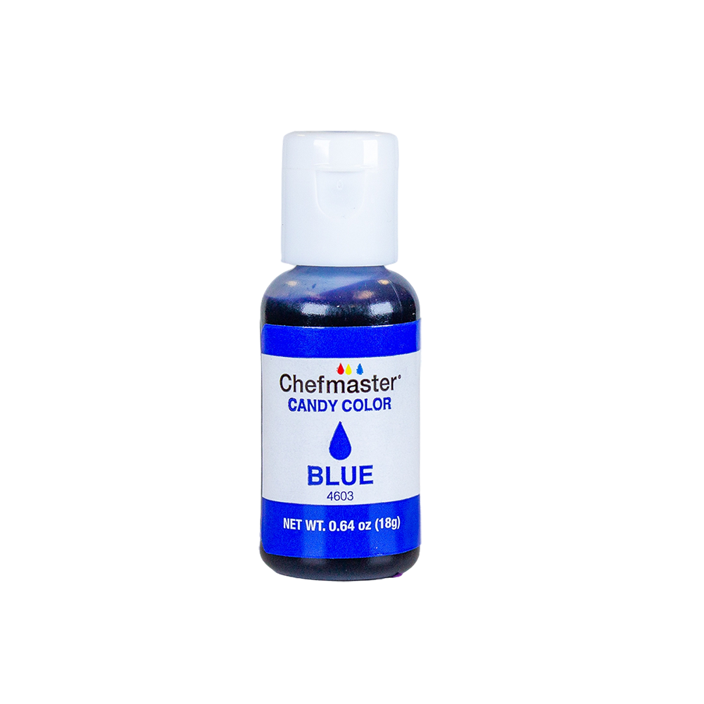 Candy Color Blue .64oz — Oil Based Food Coloring – Chefmaster.com