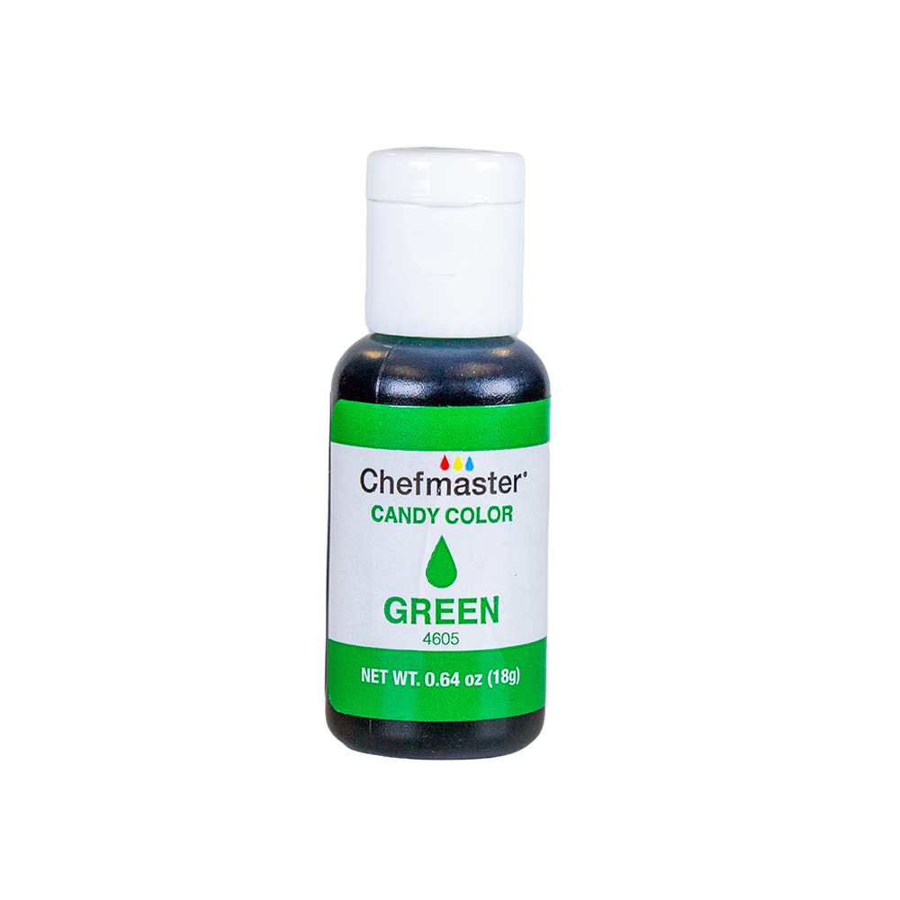 Candy Color Green .64oz — Oil Based Food Coloring – Chefmaster.com