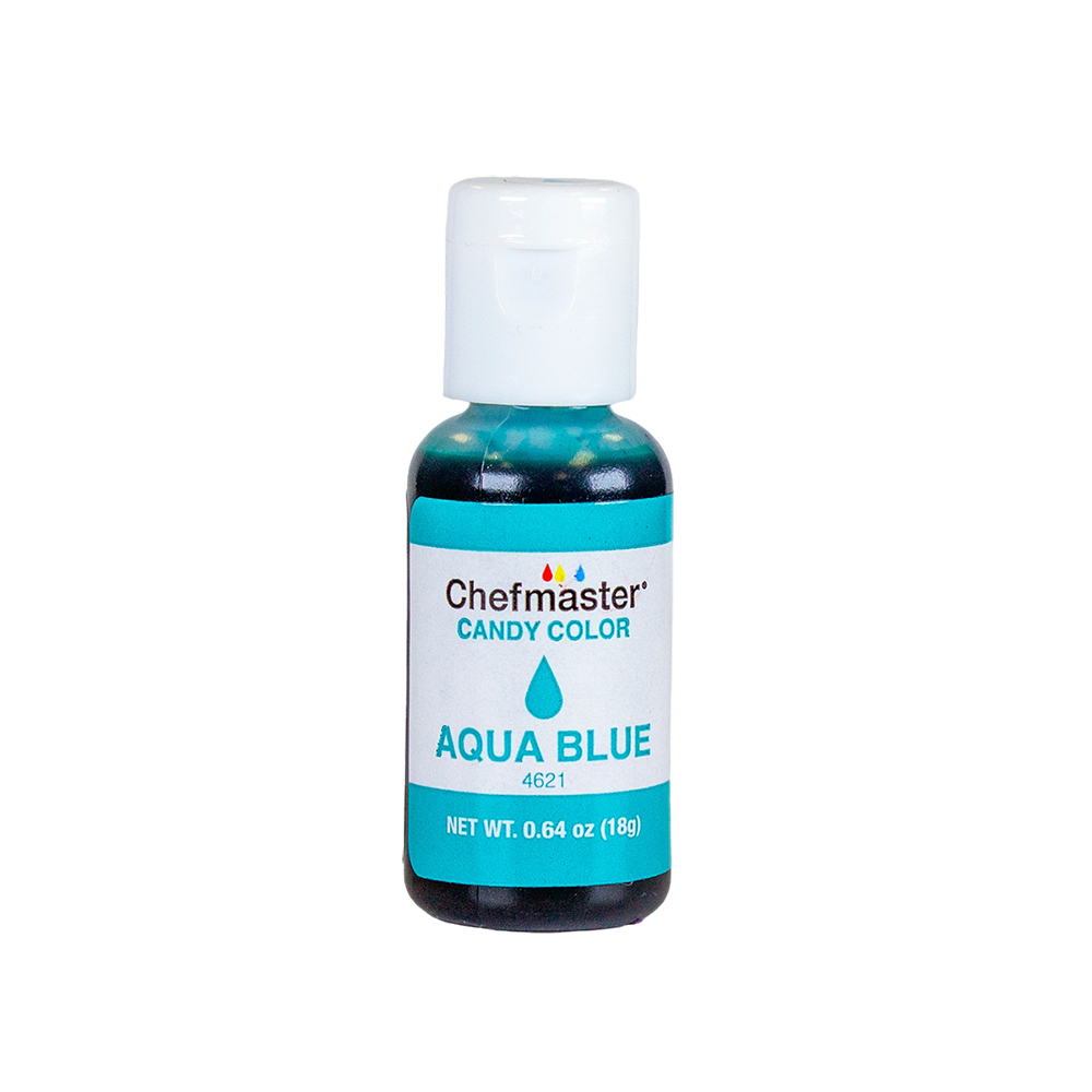 Aqua Blue Candy Color Oil-Dispersible Coloring 0.64 oz