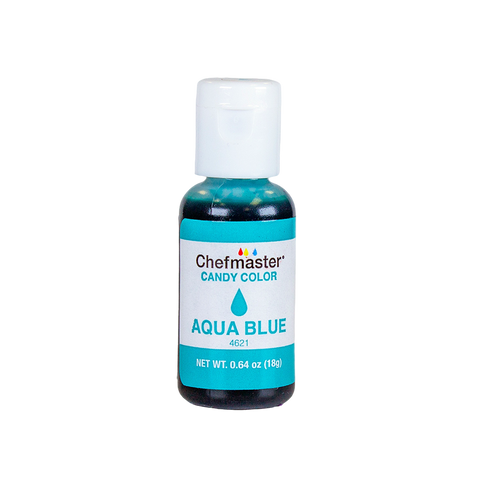 Aqua Blue Candy Color Oil-Dispersible Coloring 0.64 oz