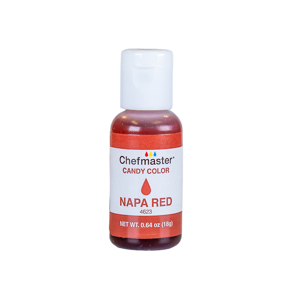 Candy Color Napa Red .64oz — Oil Based Food Coloring – Chefmaster.com