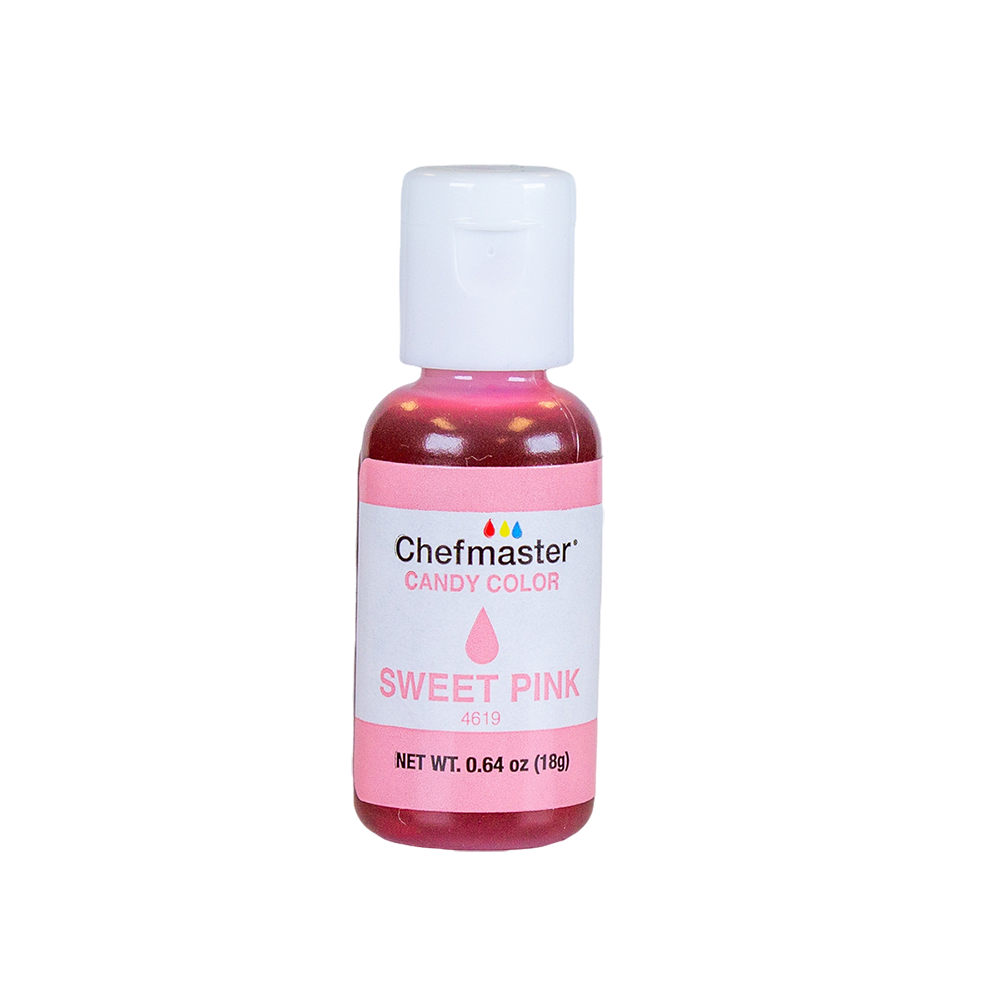 Sweet Pink Candy Color Oil-Dispersible Coloring 0.64 oz.