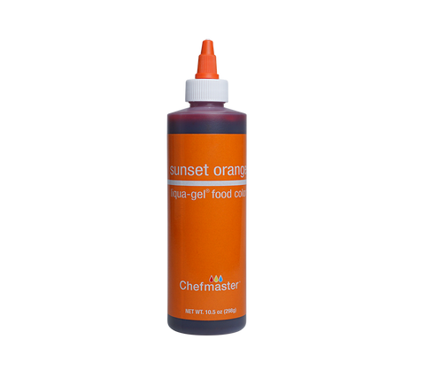 Sunset Orange Liqua-Gel® Liquid Food Coloring 10.5 oz.