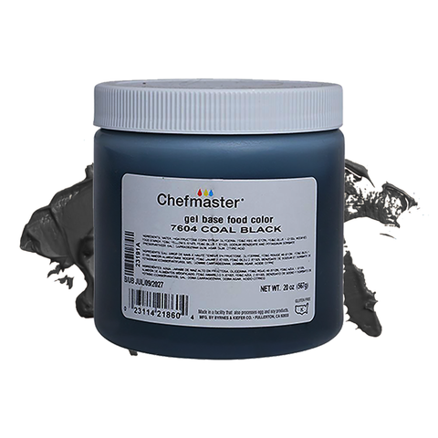 Coal Black Gel Color 20 oz.