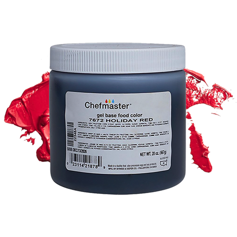 Holiday Red Gel Color 20 oz.