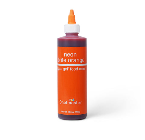 Neon Brite Orange Liqua-Gel® Liquid Food Coloring 10.5 oz.