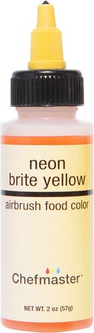 Neon Brite Yellow Airbrush Color 2 oz.