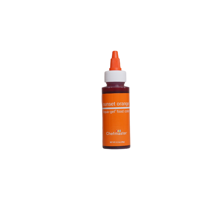 Sunset Orange Liqua-Gel® Liquid Food Coloring 2.3 oz.