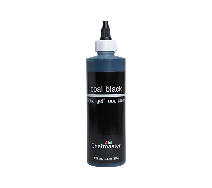 Coal Black Liqua-Gel® Liquid Food Coloring 10.5 oz.