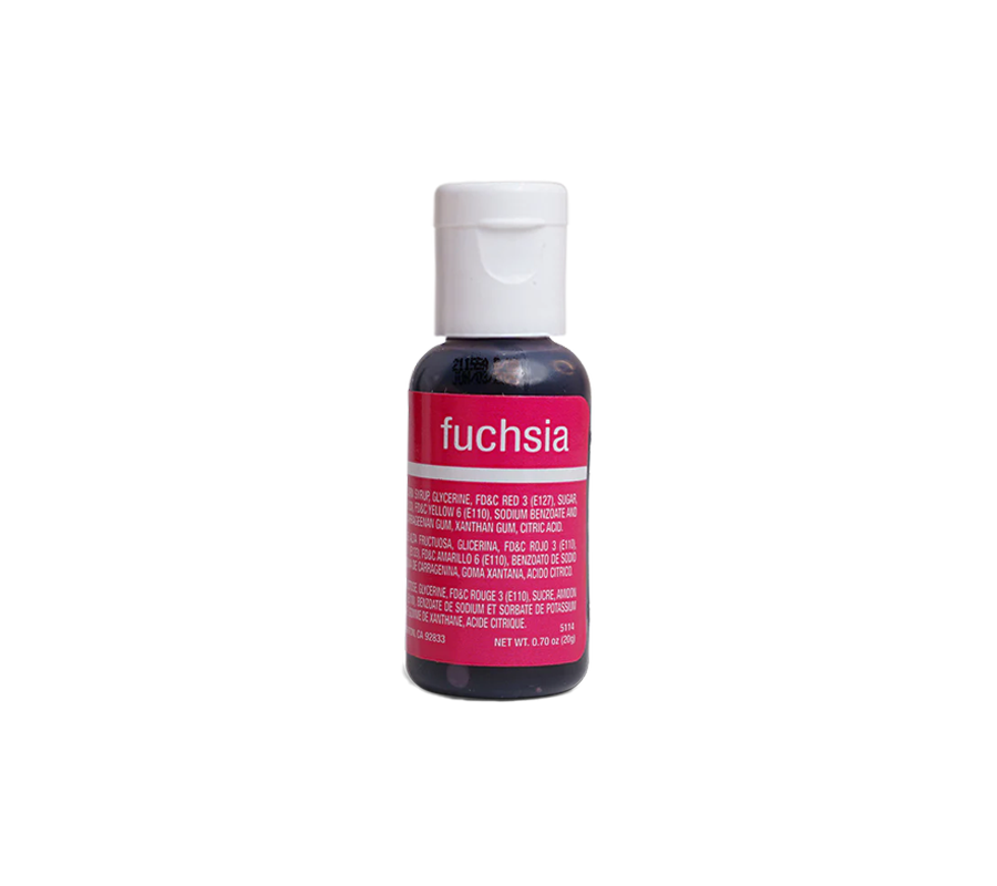Fuchsia Liqua-Gel® Liquid Food Coloring 0.7 oz.