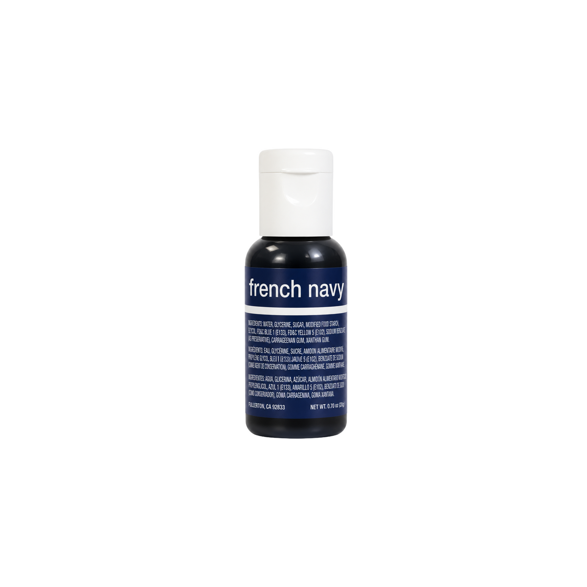French Navy Liqua-Gel® Liquid Food Coloring 0.70 oz.