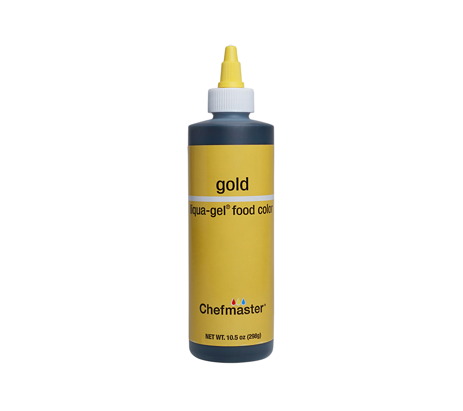 Gold Liqua-Gel® Liquid Food Coloring 10.5 oz.
