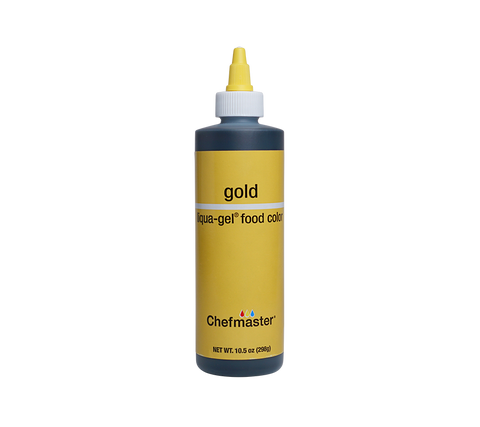 Gold Liqua-Gel® Liquid Food Coloring 10.5 oz.
