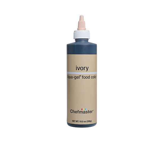 Ivory Liqua-Gel® Liquid Food Coloring 10.5 oz. – Chefmaster.com