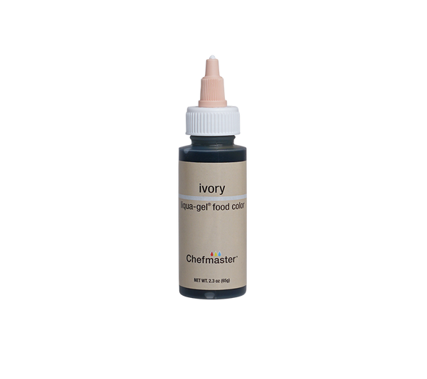 Ivory Liqua-Gel® Liquid Food Coloring 2.3 oz. – Chefmaster.com