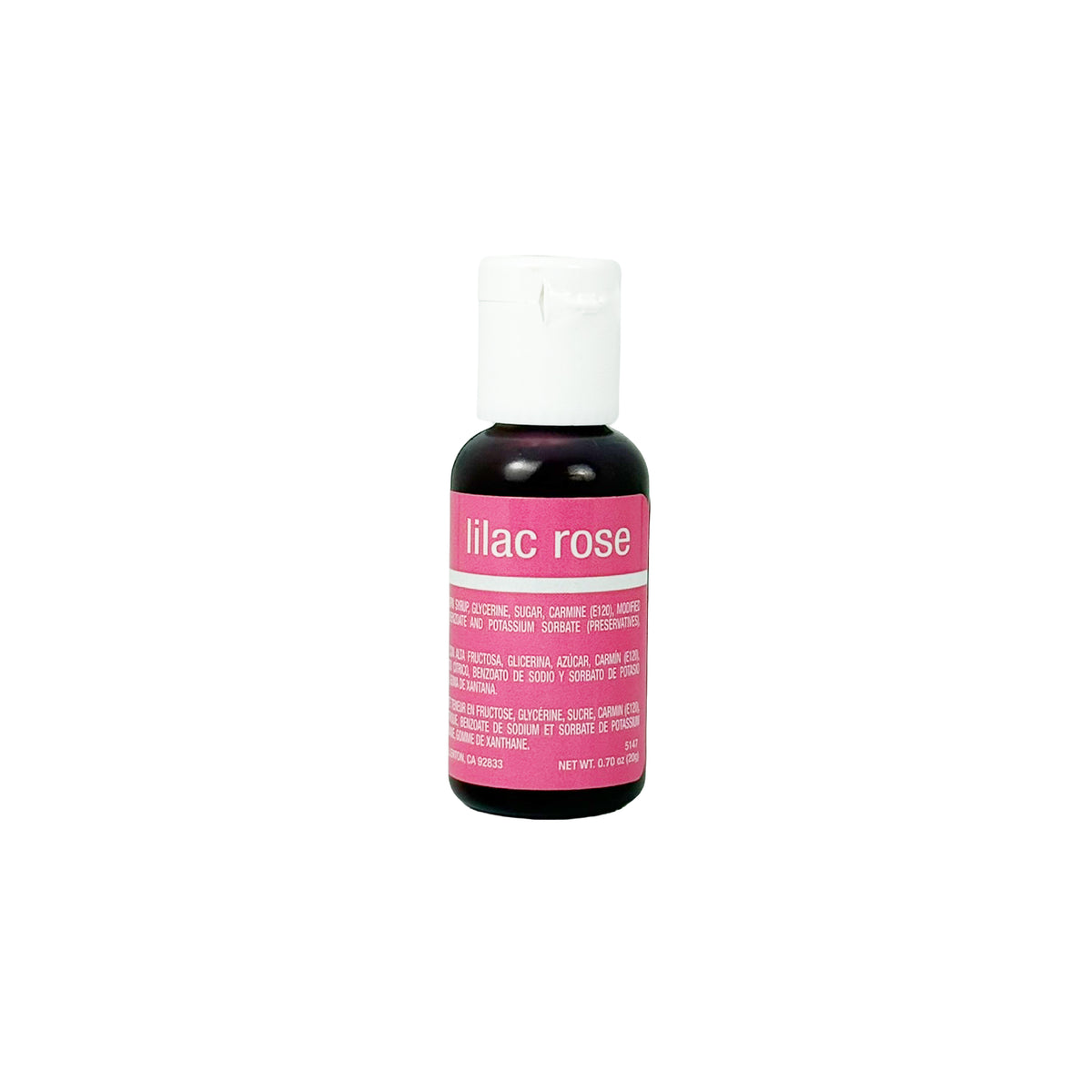 Lilac Rose Liqua-Gel® Liquid Food Coloring 0.70 oz.