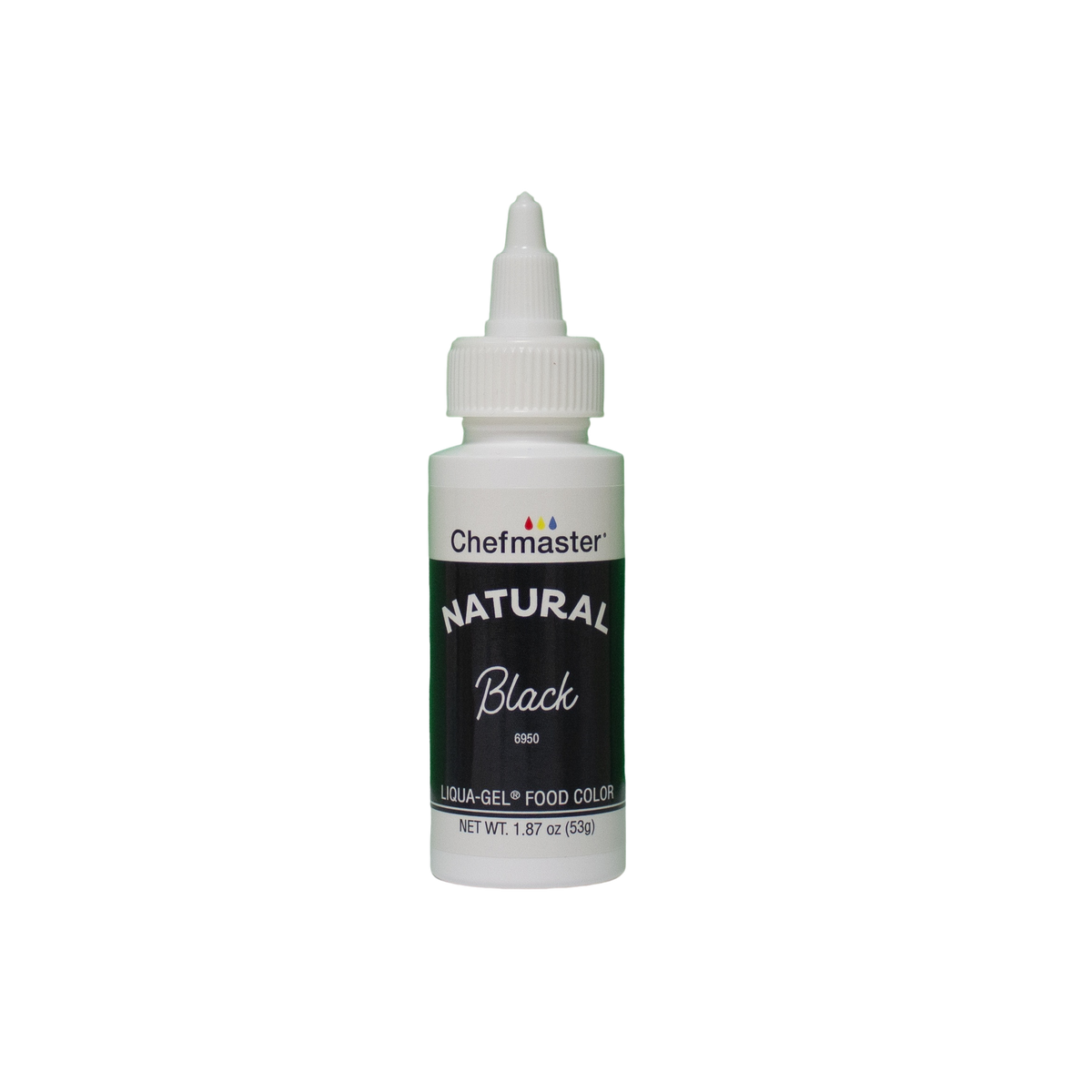 Natural Black Liqua-Gel® Liquid Food Coloring 1.87 oz.