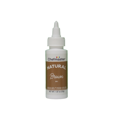 Natural Brown Liqua-Gel® Liquid Food Coloring 1.87 oz.