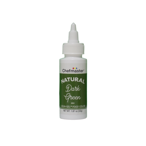 Natural Dark Green Liqua-Gel® Liquid Food Coloring 1.87 oz.