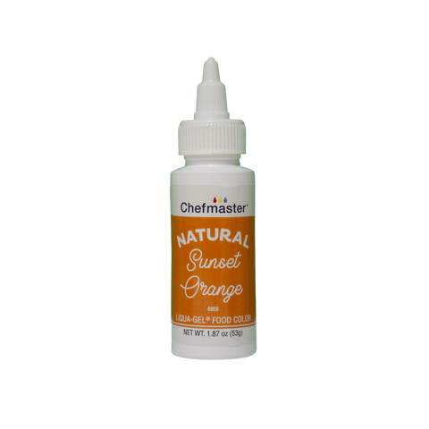 Natural Sunset Orange Liqua-Gel® Liquid Food Coloring 1.87 oz.