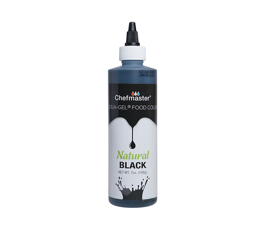 Natural Black Liqua-Gel® Liquid Food Coloring 7 oz.