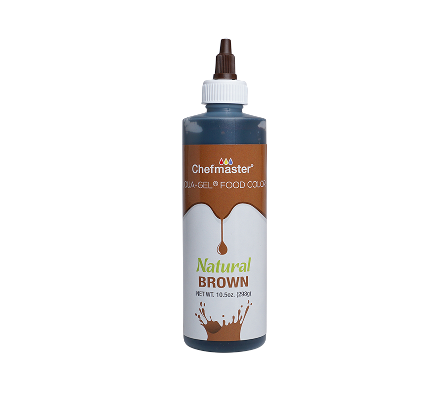 Natural Brown Liqua-Gel® Liquid Food Coloring 10.5 oz.