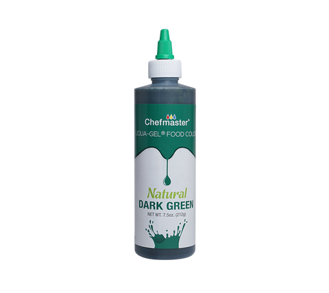 Natural Dark Green Liqua-Gel® Liquid Food Coloring 7.5 oz. (212 g)