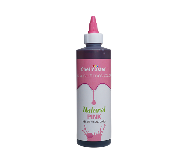 Chefmaster® Natural Food Coloring | Natural Liqua-Gel Pink 10.5 oz ...