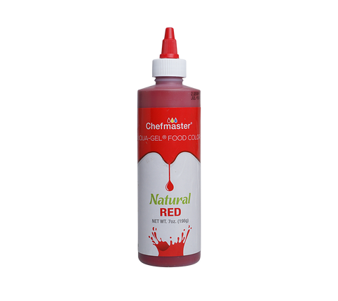 Red Cooking Liquid Chefmaster® Natural Food Coloring | Natural Liqua-Gel Red 7 oz ...