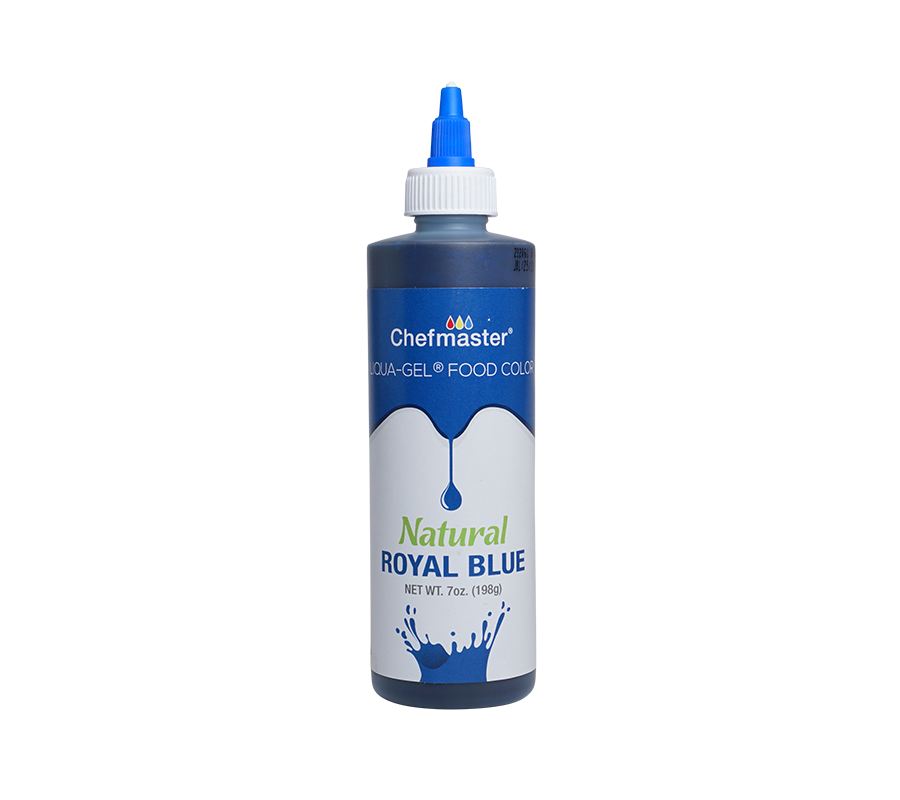 Natural Royal Blue Liqua-Gel® Liquid Food Coloring 7 oz.